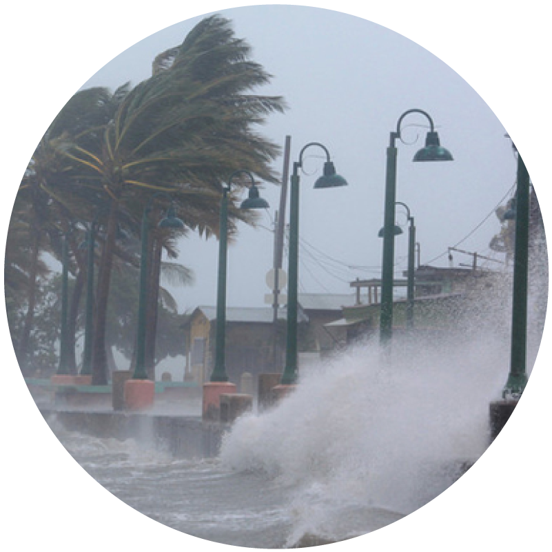 extreme weather event - hurricane